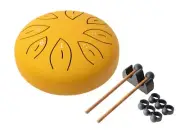 MANO PERCUSSION Gold 6" Tongue Drum. Gold.