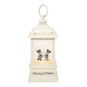 Disney Showcase Mickey & Minnie Mouse Illuminated Water Glitter Lantern