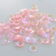 Sequins Blush (Light) Pink Iris [#1] 8mm Round Cup ~400 / ~4,000 (25% Off) HQ