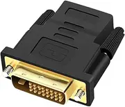 DVI Adapter Cables - Display Port Adapter Video Converters for High Speed Transmission,Cable Adapter Converter with High Speed Transmission, Connects Laptops Desktops to TVs Monitors
