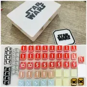 New 57pc Token Set w/Free White Case- Star Wars Unlimited TCG Card Game Counters