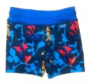 REI CO OP Girls Toddler Size 4T Zonai Swim Shorts Blue Pool Beach Water Play NEW