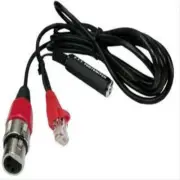 Heil Sound CC-1-KM Microphone Adapter Cable, XLR4 to Kenwood Modular