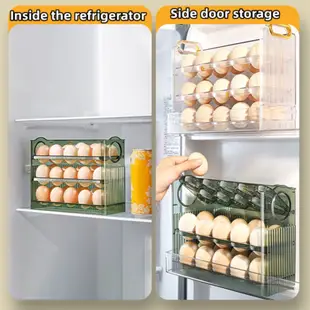 Egg Storage Box Refrigerator Side Door Container 30 Eggs Hol