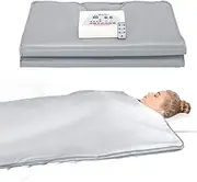 Far Infrared Sauna Blanket,Sliming Blanket,Weight Loss Sauna Detox Therapy Machine, Detoxifies Beauty, Anti Ageing Relieve Physical Fatigue, Indoor Sauna