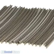 Pre-Cut Jumbo Guitar / Bass Fret Wire 24 pcs, Nickel-Silver - Made in Japan