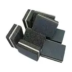 50pcs / Bag Nail Buffer Double-sided Washable Mini Nail Buffer Block Eva