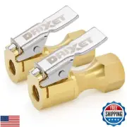 RamPro Air Chuck, Open Flow Heavy-Duty Locking Tire, with Quick Connect, Soli