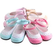 Scalloped Edge shoes made for 18'' American girl doll flats footwear