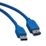 Tripp Lite U324-006 Usb Data Transfer Cable - 72" - Extension Cable - Blue Type