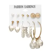 Bohemian Pearl Acrylic Acetate Board Shell Earrings Women's Jewelry Gift New