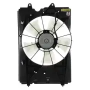 Radiator Fan Assembly For 2009-15 Honda Pilot 3.5L V6 Plastic Black With Shroud (for: Honda)