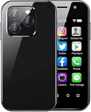 Mini 4G Smartphone Unlocked, 3.0 Inch Dual Sim Quad Core Mini Phone Premium Child Phone Small Smartphone Student Pocket Cellphone, 2+16GB (Black)