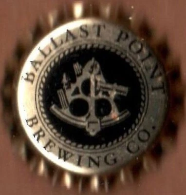 USA Plastic Lined Beer Crown Bottle Cap: Ballast Point Brewing