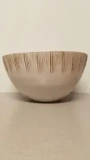 Crate & Barrel Sima Bowl, 13" Diameter x 7" H