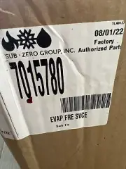 New Sub Zero 7015780 Refrigerator Evaporator. Black Connector