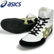 ASICS Wrestling Shoes 1083A001 White x gold black edge original design Boxing