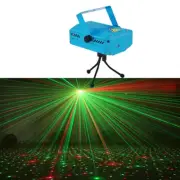 4 in 1 Mini Laser Projector Lights (IS03) W/ Music Sensor for Party Bar AU Plug