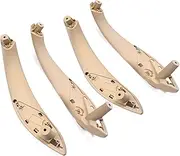 Car Interior Door Handle Inner Cover Panel Set Replacement, for BMW, for 3 3GT 4 Series F30 F80 F31 F32 F33 F34 F35 F36 2013-2018 Car Door Pull Handle(Beige F34 F36)