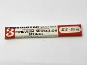 Horolovar Anniversary 400 Day Clock .0038" Suspension Spring .097 mm 3 Pack