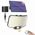 234 LED Solar Flood Light Motion Sensor Security Wall Yard Street Outdoor Lamp