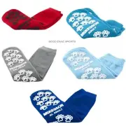 McKesson Slipper Socks - 2 PAIRS - Terries - Skid Resistant Hospital Socks