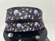 5 yards 1" wide Epcot Figment Grosgrain Ribbon
