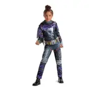 Apex Legends Wraith Costume for Kids, Official Deluxe Apex Costume Jumpsuit