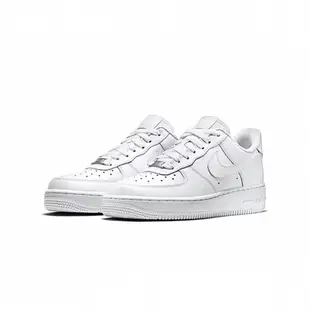 NIKE Air Force 1 LE GS 女鞋 大童 休閒 皮革 緩震 全白 【運動世界】DH2920-111