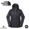 The North Face 美國 男 DryVent刷毛兩件式防水外套《黑》/3V9B/夾克/防風外套/刷毛/悠遊山水