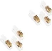 Minkissy 2sets Nail Drill Cleaning Brush Manicure Nail Bit Tool Versatile for All Needs 3pcs*2