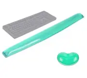 Gel Keyboard & Mouse Wrist Rest Set - Keyboard Wrist Rest Pad & Mouse Support...