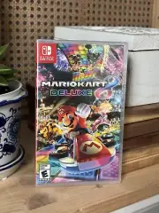 Mario Kart 8 Deluxe Game Nintendo Switch - Brand New Factory Sealed