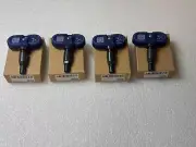 Set of 4 NEW OEM Tesla Model 3 S X Y Bluetooth TPMS Sensor with Nut 1490701-01-C