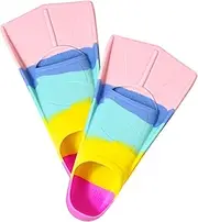 Short Swimming Flippers for Adult Swimming, Diving, Snorkeling | Swimming Equipment, Short Fins