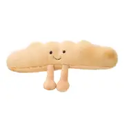 Toast Bread Plush Toys Cute Bread Plush Doll Stuffed Toy Soft Small Toy for Kids Adults Gift