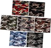 Beatifufu 7PCS Multi Functional Cotton Fabric DIY Patchwork Material for Quilting and Crafting Comfortable and Breathable for Home Decorations and Creative Projects