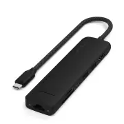Satechi 7-in-1 USB-C Slim Multiport Adapter (Black)