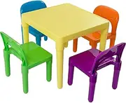Kids Table and Chairs Play Set Toddler Child Toy Activity Furniture in-Outdoor