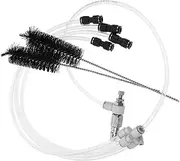 iplusmile 1 Set Automotive Carbon Deposition Cleaning Tool Pneumatic Engine Cleaner with Carbon Brushes Enhancing Performance Reducing Emissions for Various Car Models