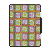 iPad Air 11-inch (M2/M3) Impact Folio Case Crochet Granny Squares