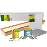 Mann-Filter Ignition Tune-Up Kit Iridium Spark Plugs For Porsche Panamera Hybrid