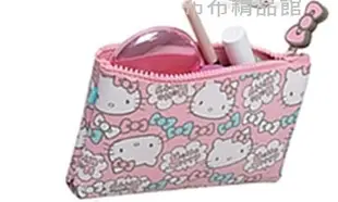 布布精品館，日本 kitty  三麗鷗  凱蒂貓  矽膠 防潑水 筆袋 鉛筆盒 化妝包 收納包