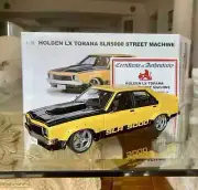 Biante 1:18 Holden Torana LX SLR 5000 A9X Sedan Street Machine Yellow Model Car