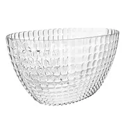 Guzzini Tiffany 28x19cm Oval Wine Chiller Ice Bucket Bottle Drinks Cooler Clear