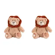 2x Splosh Toasty Hugs Larry Lion Soft Plush 35cm Stuffed Animal Play Toy Baby 0+