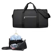 Carry on Garment Bag Convertible Travel Duffel Suit Bag with Shoe Compartment