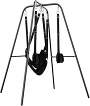 SAHOOSAFETY Love swings sex swing with frame adjustable straps load capacity up to 200 kg sex BDSM bondage set sex toys for men and women