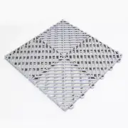 Boss Detail Interlocking Modular Garage Flooring Tile 12"x12"| 5 Count
