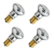 4 Pack Lava Lamp Bulb 120V R39 E17 30W Reflector Type Bulb,Glitter Lamps